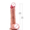 Hulk 11 Inch Silicone Dildo and 8 Inches Insertion Length