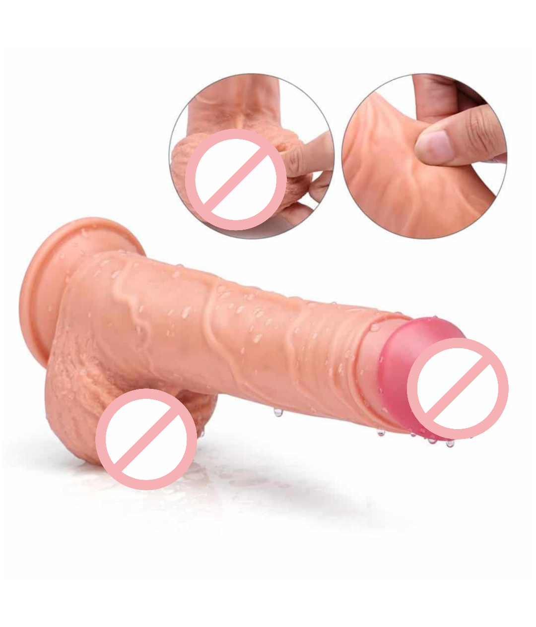 Hulk 11 Inch Silicone Dildo and 8 Inches Insertion Length1j Hulk 11 Inch Silicone Dildo and 8 Inches Insertion Length