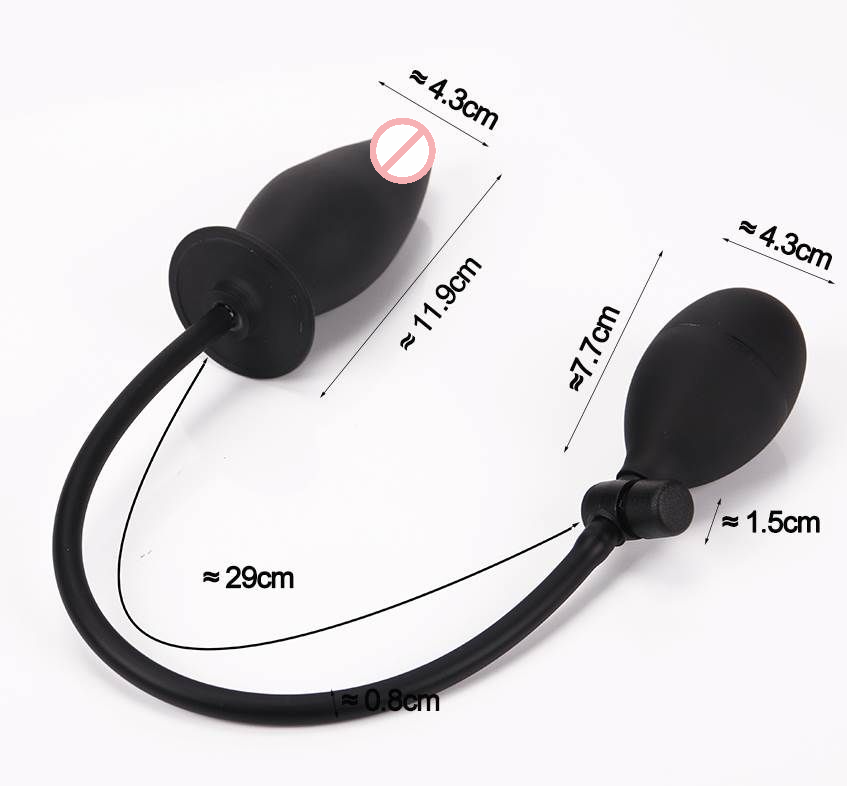 I-Fun Inflatable Silicone Anal Plug For Women