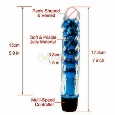 ICE Vibrator Smooth Silicon G-Spot For Women (Colour RED)