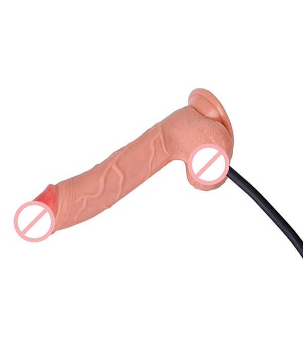 Inflatable 6 Inch Dildo with Suction Cup For Normal to Extreme Fun At Once