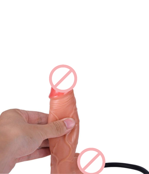 Inflatable 6 Inch Dildo with Suction Cup For Normal to Extreme Fun At Once