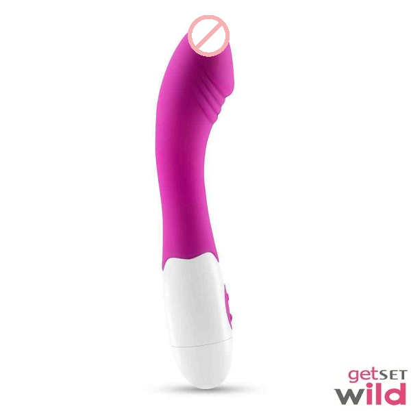 Janu Soft Silicone Female G Spot USB Vibrator Pink