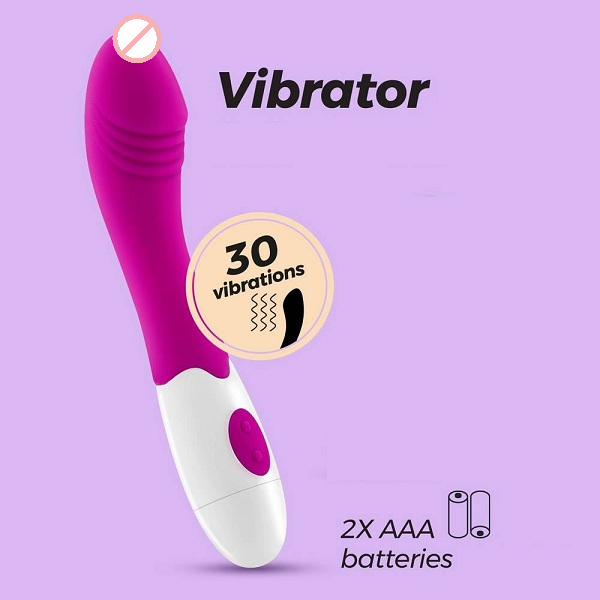 Janu Soft Silicone Female G Spot USB Vibrator Pink