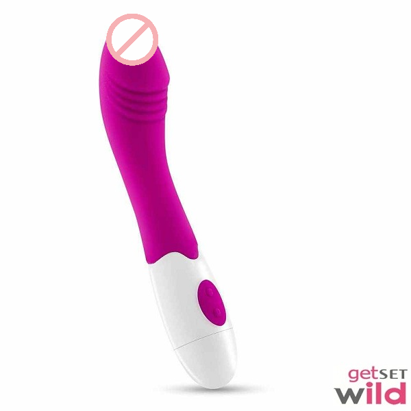 Janu Soft Silicone Female G Spot USB Vibrator Pink