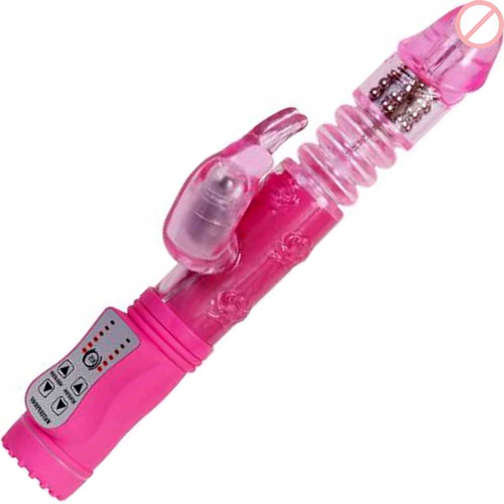 JoyStick Thrusting Rabbit Vibrator