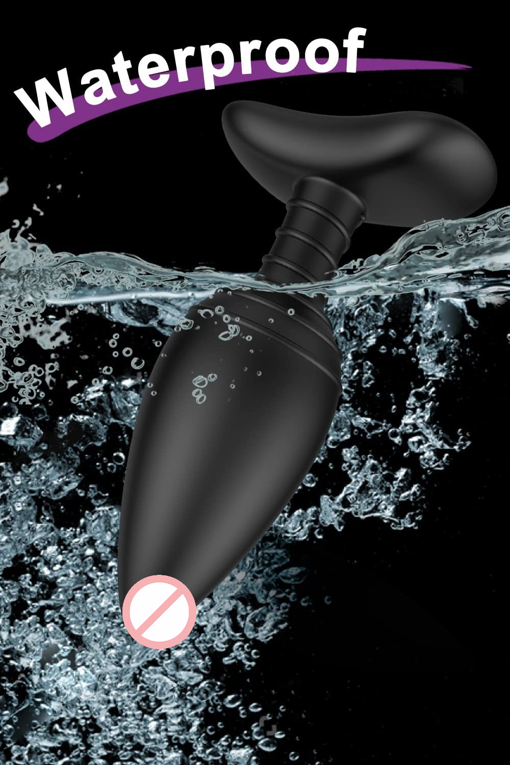 Lange Remote Anal Plug-Silicone