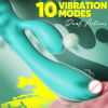 Lesy G Spot Clitoral Stimulator Silicone Rabbit Vibrator