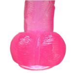 Lifelike Lover Luxe Silicone Realistic Pink Dildo 8 Inch