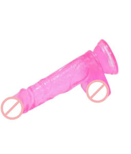 Lifelike Lover Luxe Silicone Realistic Pink Dildo 8 Inch1b