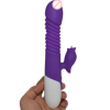 Lisa Thrusting Double Power Stretch Rabbit Vibrator