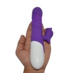 Lisa Thrusting Double Power Stretch Rabbit Vibrator