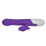 Lisa Thrusting Double Power Stretch Rabbit Vibrator