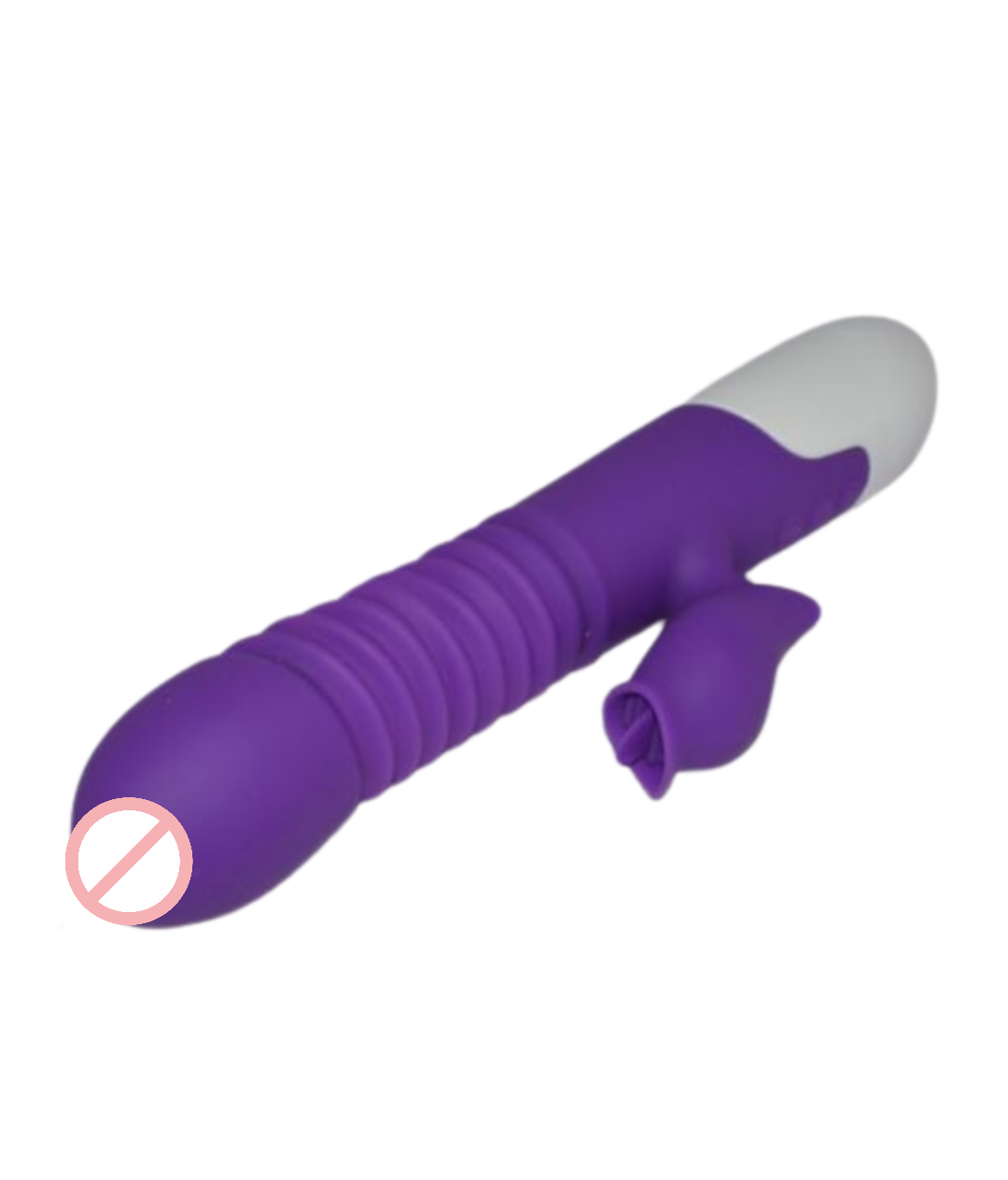 Lisa Thrusting Double Power Stretch Rabbit Vibrator