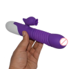 Lisa Thrusting Double Power Stretch Rabbit Vibrator