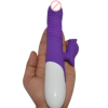 Lisa Thrusting Double Power Stretch Rabbit Vibrator