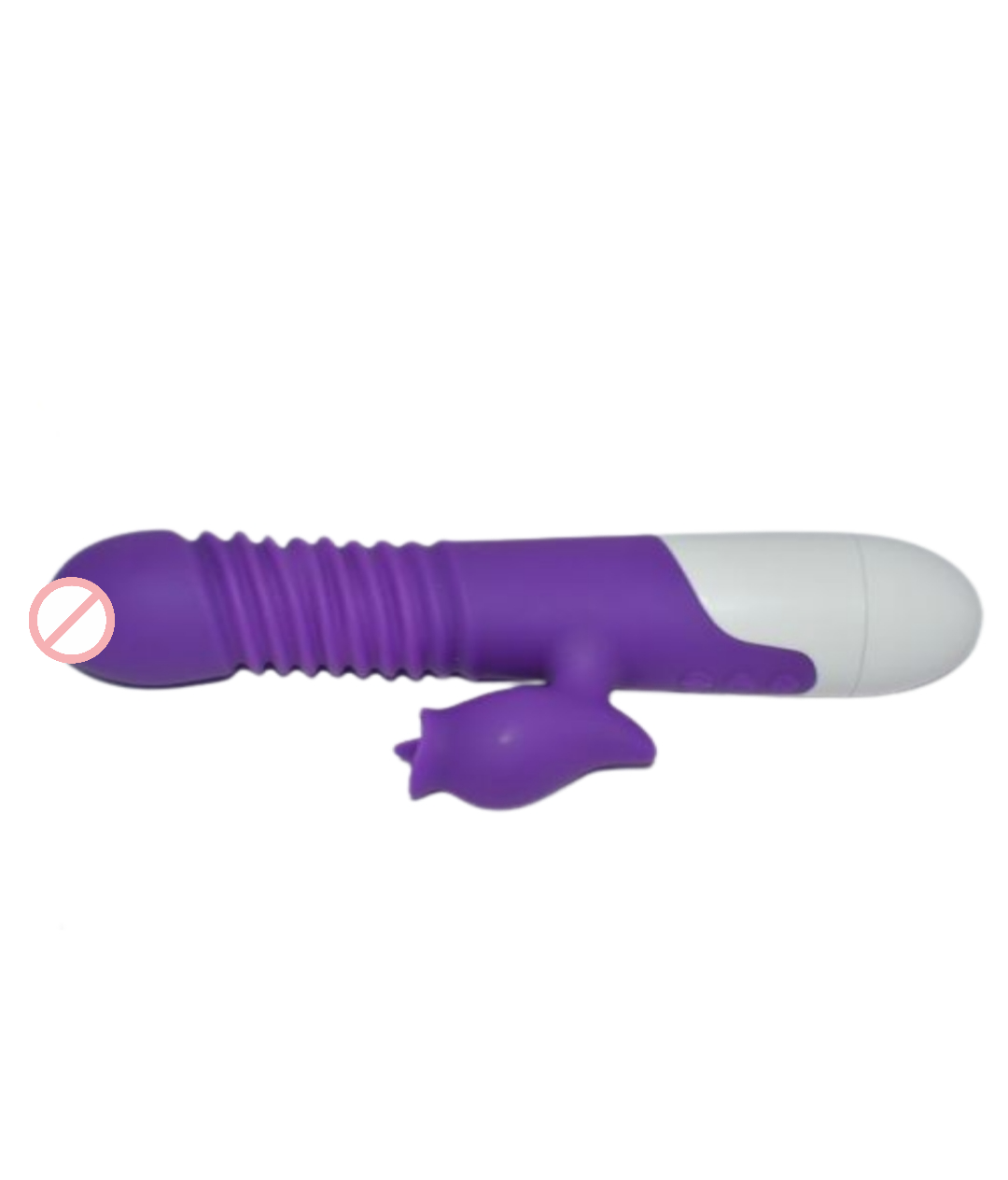 Lisa Thrusting Double Power Stretch Rabbit Vibrator