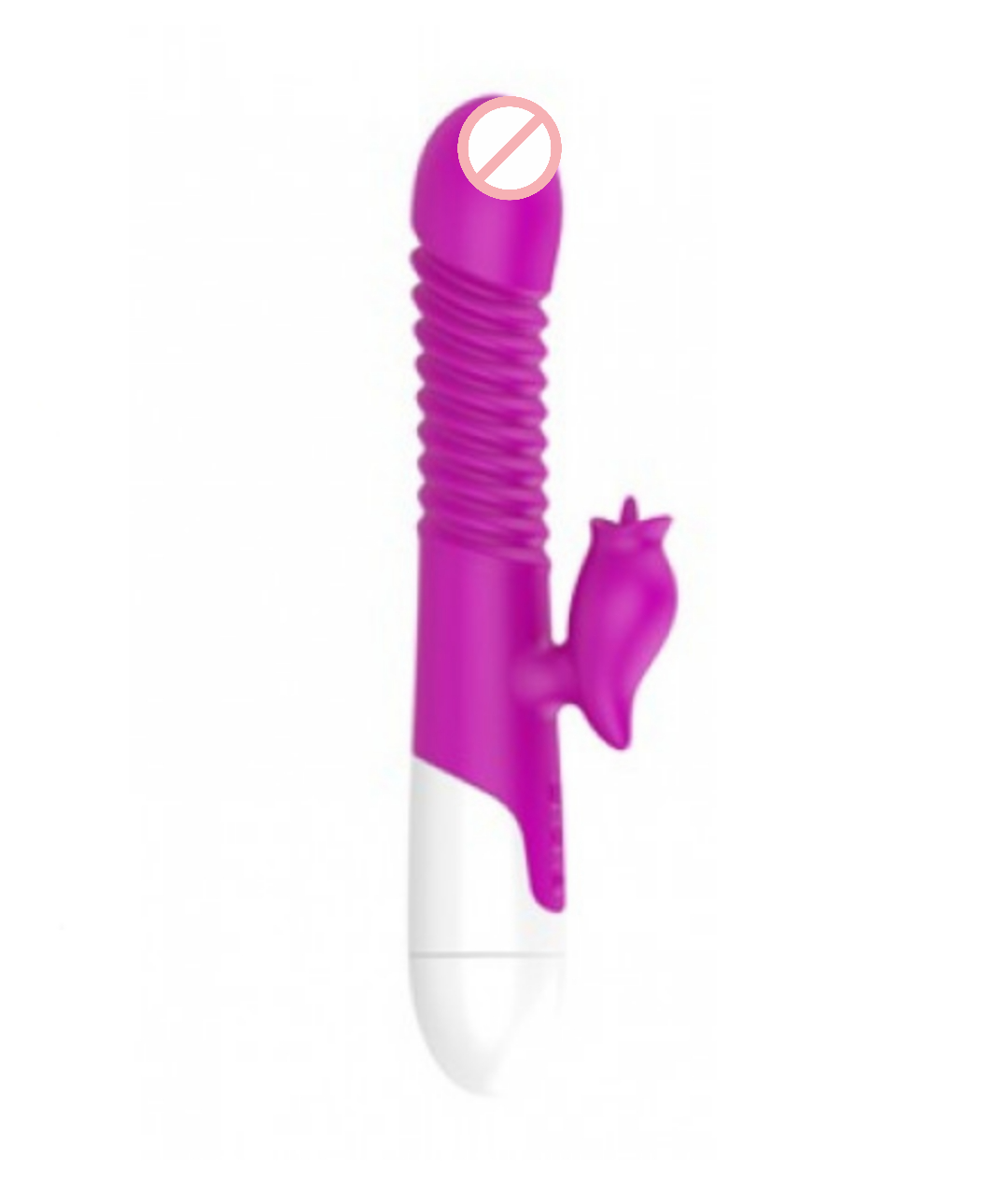 Lisa Thrusting Double Power Stretch Rabbit Vibrator