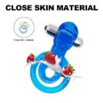 Little Duck Vibrating Penis Ring With Extra Tongue For Pleasure For Men And Women - Image 3