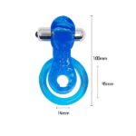 Little Duck Vibrating Penis Ring With Extra Tongue For Pleasure For Men And Women - Image 6