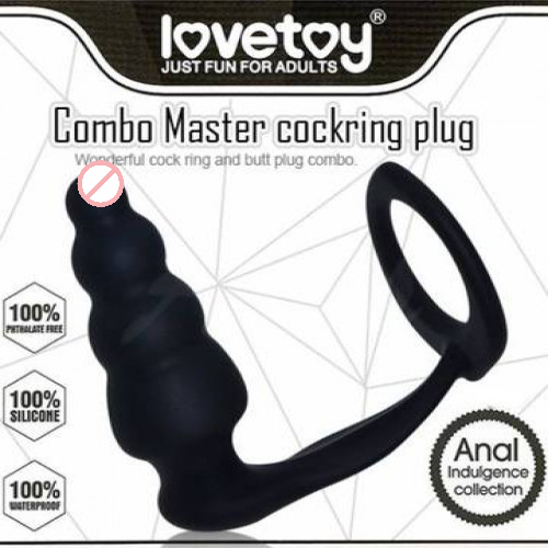 Lovetoy Combo Master Cock Ring And Anal Plug