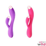 Lush 3 Rose Rabbit Rechargeable Silicone Vibrator