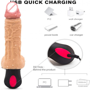 MEX Strong Vibrating Swaying Dildo
