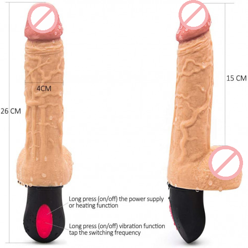 MEX Strong Vibrating Swaying Dildo