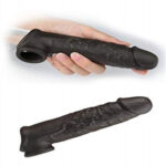 Maxman Black Color Reusable Penis Sleeve - Image 2