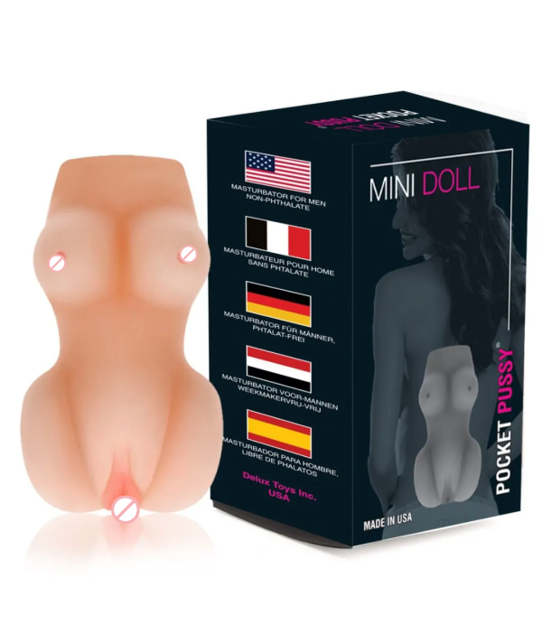 Mini Sex Doll Hand-Held Masturbator