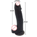 Mr.-Black-6-Inch-Black-Realistic-Dildo-Nigro-Edition