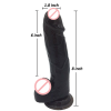 Mr. Black 6 Inch Black Realistic Dildo Nigro Edition