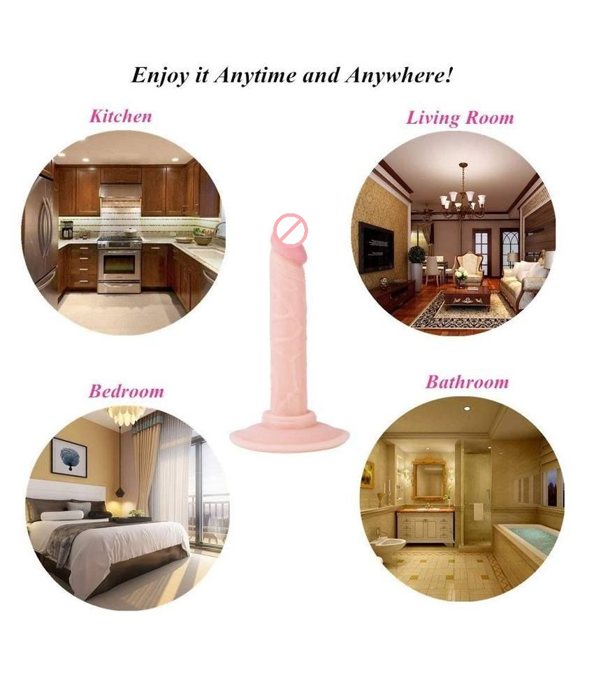 Mr. Brown 6 Inch Dildo With Suction Cup