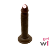 Mr. Brown 6 Inch Dildo With Suction Cup