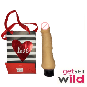 Naughty Man 7 Inch Vibrating Dildo
