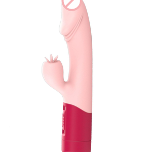 Naughty Pinky Rabbit Vibrator For G-Spot and Clitoral