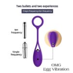 OMG Waterproof 10 Speed Egg Vibrators Wireless Personal Quiet Massager