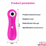 Oral Sex Clit Breast Nipple Sucker Vibrator Blowjob - Image 7