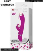 PRETTY LOVE BERT Smooth Silicon Rabbit Vibrator - Image 2