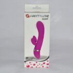 PRETTY LOVE BERT Smooth Silicon Rabbit Vibrator