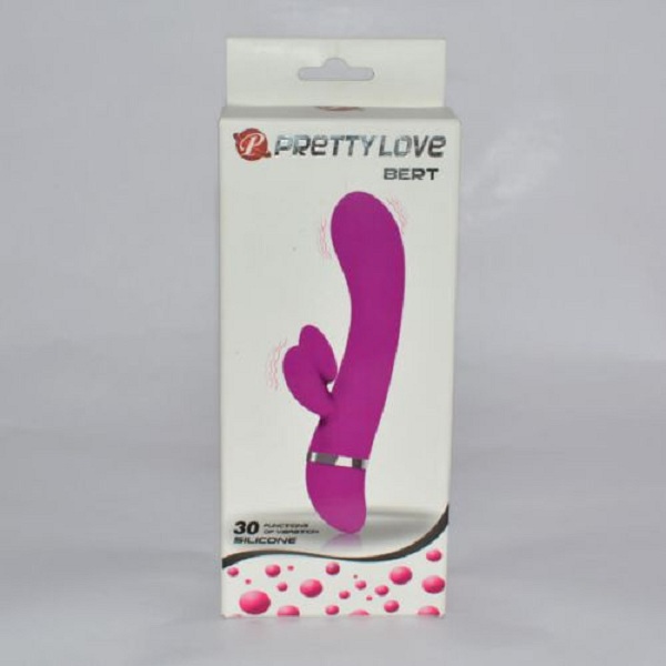 PRETTY LOVE BERT Smooth Silicon Rabbit Vibrator