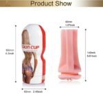 Passion Cup Ultra Realistic 14 cm Male Masturbator High Stimulation - Image 5
