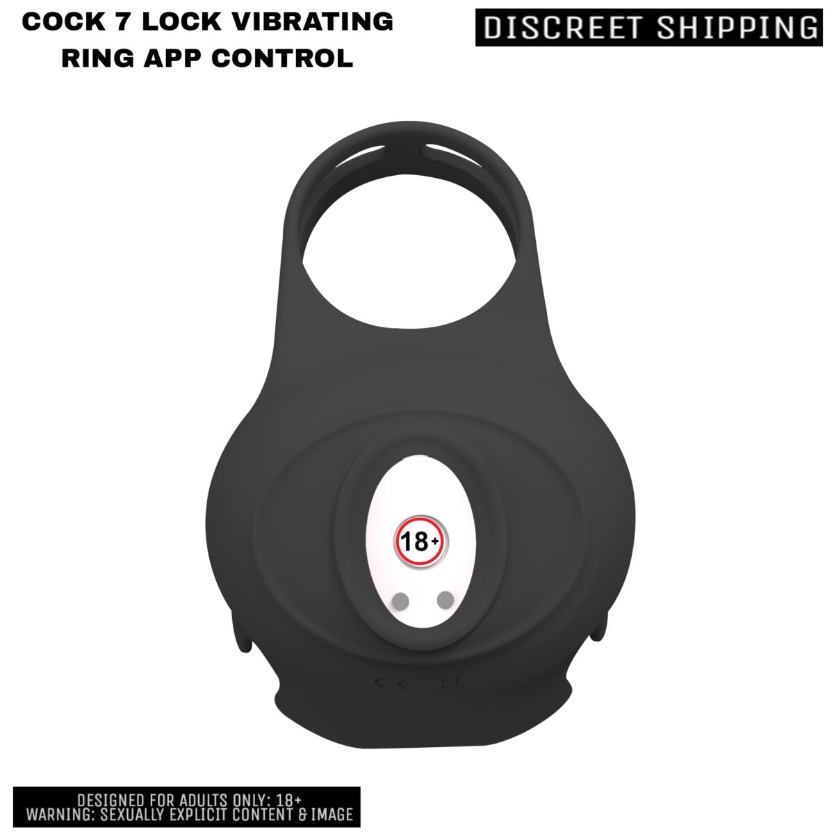 Mobile App App Controlled 7 Speed Vibrating Cock Ring - Image 4