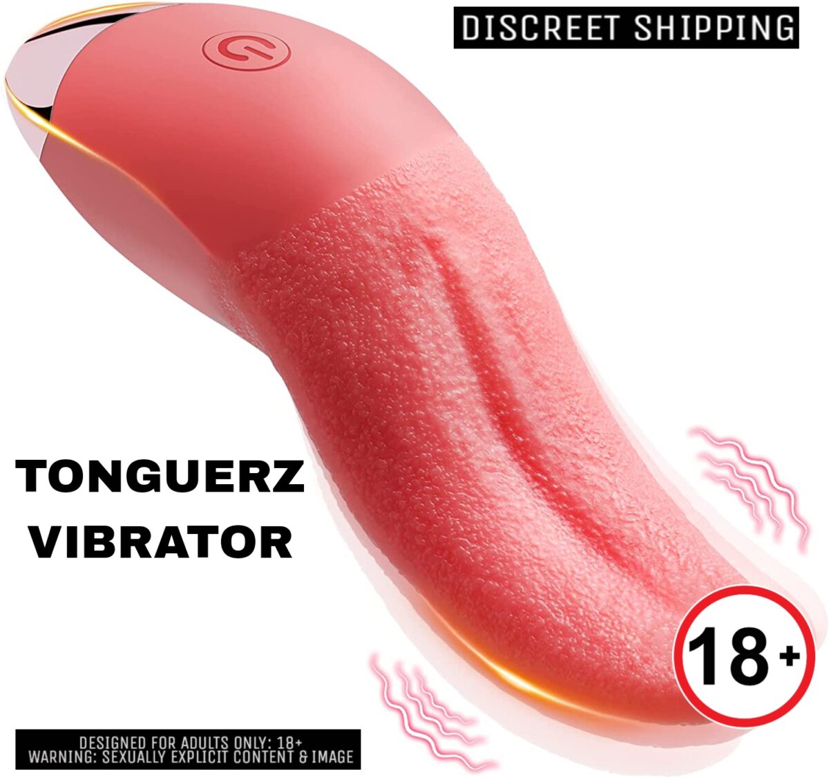 TONGUERZ 10 Modes Tongue Vibrator For Clitoral And Oral Stimulation - Image 2