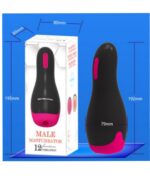 Black Panther Vibrating Masturbator For Men - Image 5