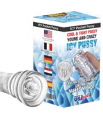 Transparent Pocket Pussy Masturbator-Icey - Image 2