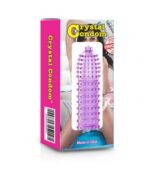 Crystal Dotted Condom Reusable Sleeve - Image 4