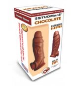 Chocolate Studman Reusable Silicone Penis Sleeve - Image 3