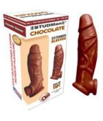 Chocolate Studman Reusable Silicone Penis Sleeve - Image 2