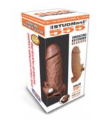 555 Vibrating Silicone Penis Sleeve for Men - Image 2